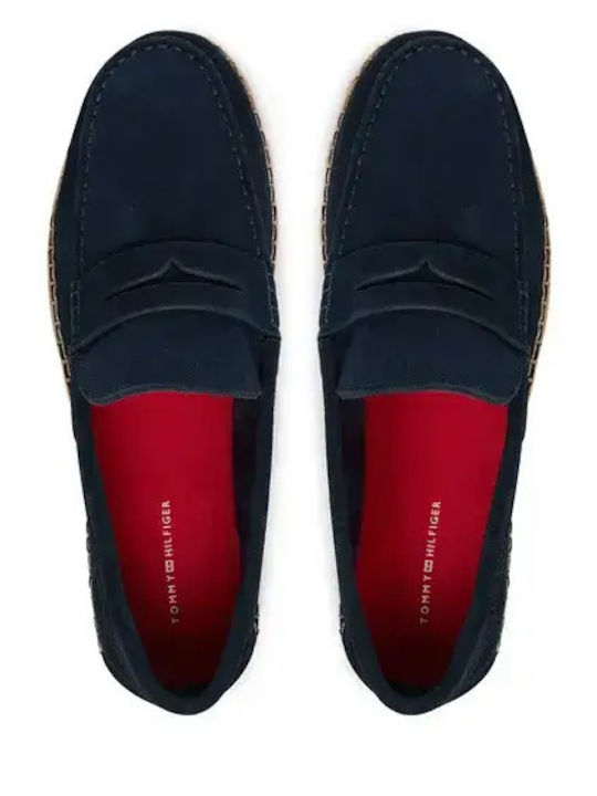 Leather Men's Espadrilles In Tabac Brown Colour