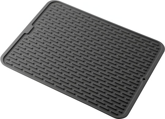 Alista Home Silikon Trocknungsfläche Schwarz 43x32.5cm