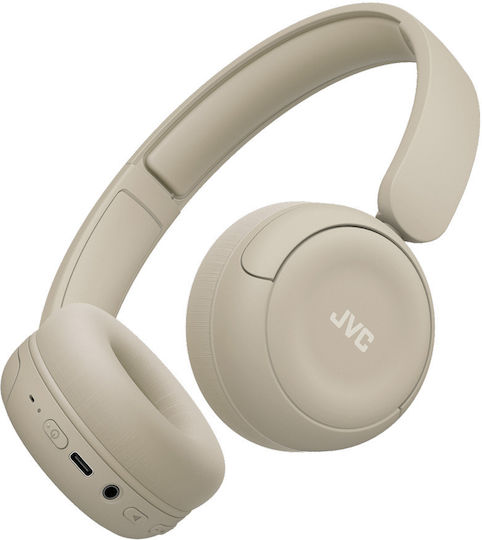 JVC HA-S59W Wireless / Wired On Ear Headphones with 50 Hours Playing Time Gray