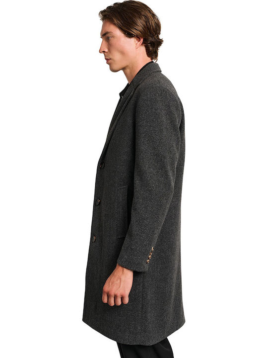 Herren Mantel Gray