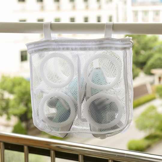 Săculeț Pentru Spălare Pantofi Alista Home Mașină de Spălat 28x24,5x8 Cm Alb
