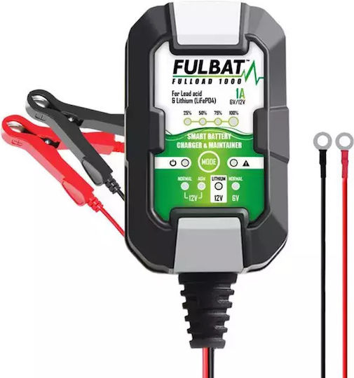 Fulbat Fulload 1000 Încărcător Baterie Auto 6/12V