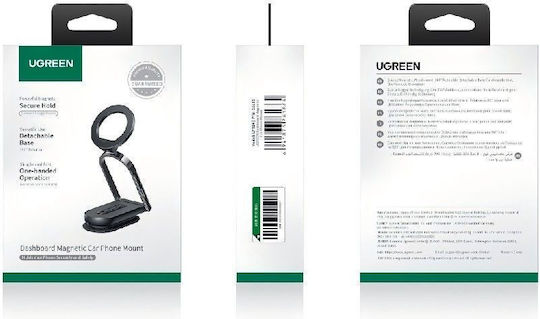 Ugreen Car Mobile Mount with Magnet and Wireless Charging Gray