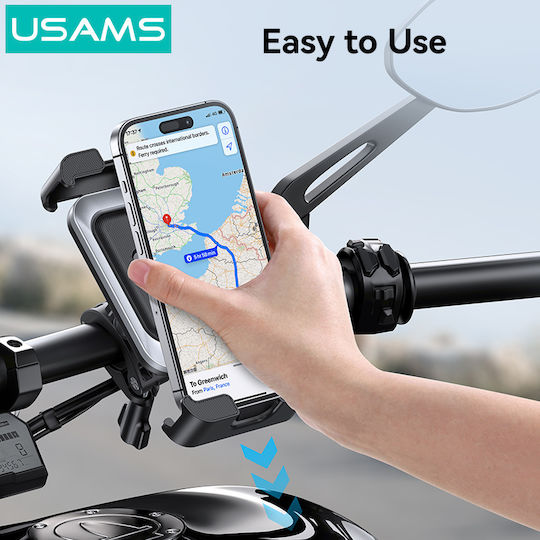 Usams ZJ082 Car Mobile Mount with Anti-Slip Surface Black