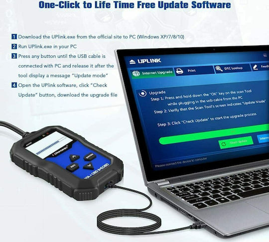 Konnwei KW350 Car Diagnostics Digital Tool OBD 2