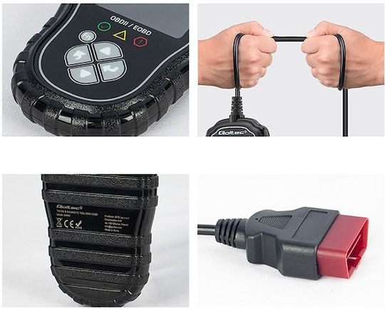 Qoltec Car Diagnostics Digital Tool OBD 2