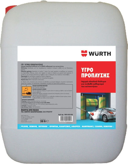Wurth Active Foam Cleaning Liquid for Car Body 20lt
