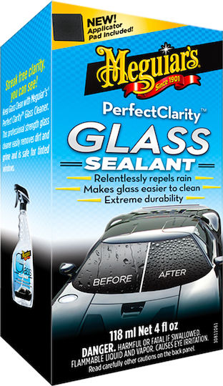 Meguiar's Perfect Clarity Glass Sealant Water-repellent Car Window Liquid 118ml