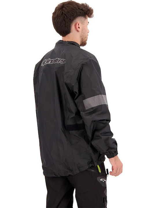 Alpinestars Hurricane Jachetă impermeabilă pentru motociclete pentru bărbați Negru Culoare