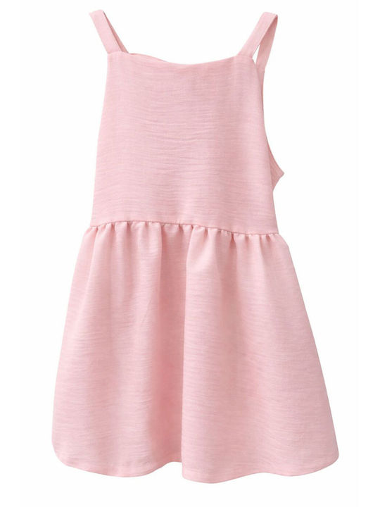 Girls Dress Set with Accessories Pink