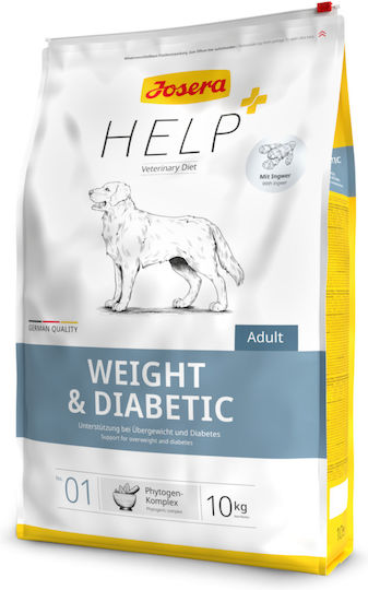 Josera Help Weight & Diabetic 10kg Ξηρά Τροφή Διαίτης για Ενήλικους Σκύλους με Κρέας και Πουλερικά