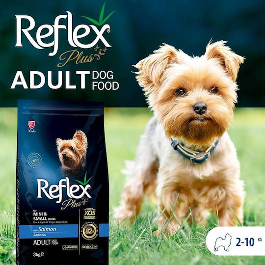 Reflex Plus Salmon Small Breed Adult Dog Complete Food Adult Small Breed Dogs Salmon 3 Kg