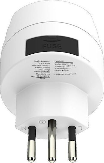 Skross Adaptor Priză din Elveția în Elveția