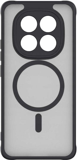 Spacecase Hybrid Magsafe Back Cover Plastic Black Redmi Note 15 Poco M8