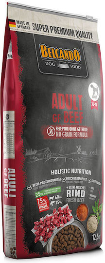 Belcando Adult GF Beef 12.5kg Trockenfutter ohne Getreide für erwachsene Hunde mit Rindfleisch