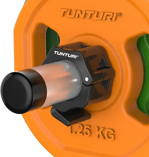 Tunturi Ίσια Μπάρα Σετ με Βάρη 20kg Μήκους 140cm χωρίς Κολάρα