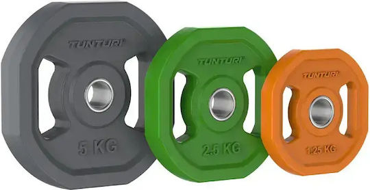 Tunturi Ίσια Μπάρα Σετ με Βάρη 20kg Μήκους 140cm χωρίς Κολάρα