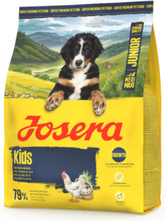 Josera Junior Kids 5x0.9kg Dry Food Gluten-Free for Medium & Large Breed Puppies with Poultry