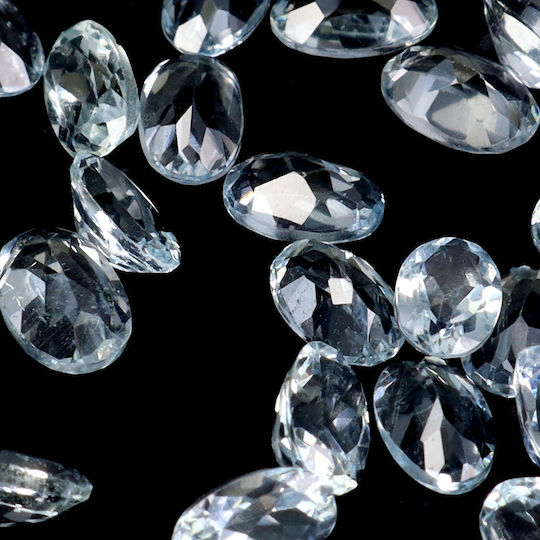 Aquamarine Natural Stones 24 Pieces If-vvs 4.45ct