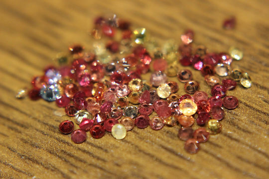 Safire Pietre Naturale 6.20ct 123 Bucăți