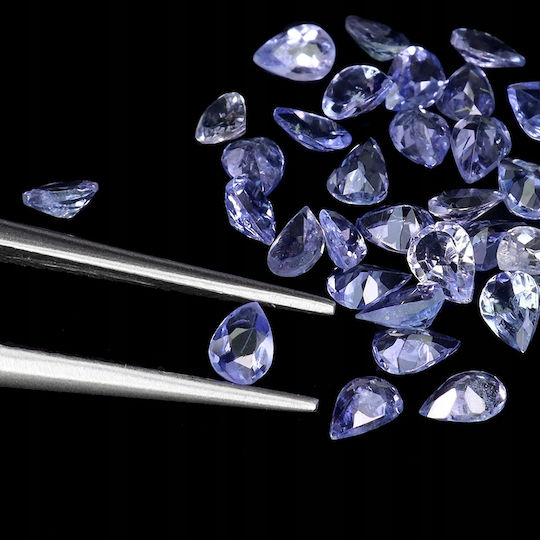Tansanit Natürliche Steine Vvs 4.4ct 40 Stücke