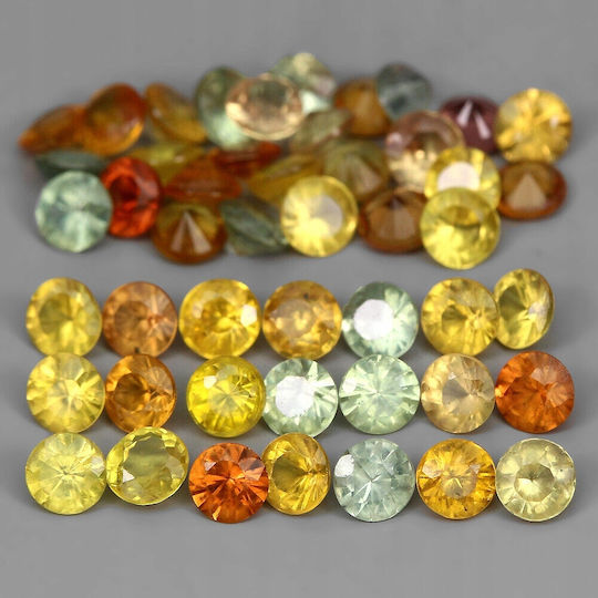 Songea Saphire Natürliche Steine 4.96ct 48 Stücke