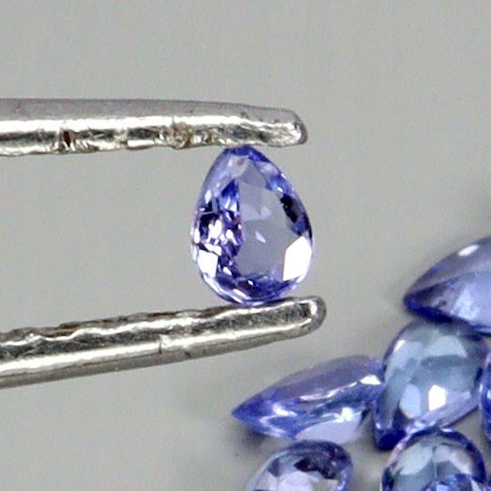 Tanzanit 40 Bucăți Pietre Naturale VVS 4.05ct
