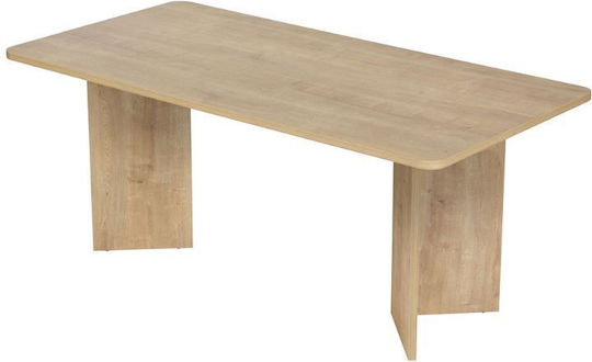 Linza Esszimmer- und Küchentisch Holzschatten Eiche 180x90x75cm