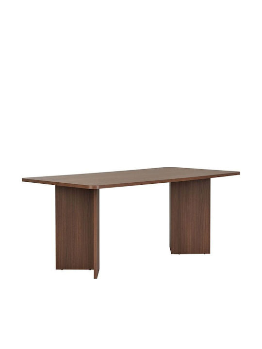 Linza Esszimmer- und Küchentisch Holzschatten Walnuss 180x90x75cm