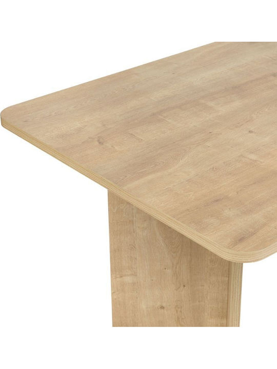 Linza Masă de Dining din Lemn Stejar Miere 180x90x75cm