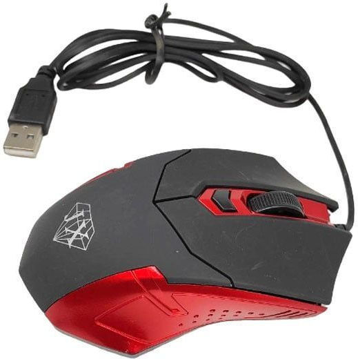 57634 Wired Red Mouse