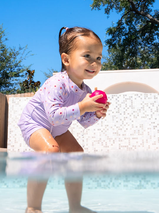 Splash About Splash Kids Swimwear Rashguard with Long Sleeve Lilac Spring