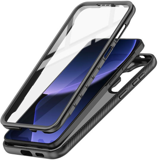 Tech-Protect Defense 360 Full Cover Silicone / Plastic 2mm Black (Galaxy A36)