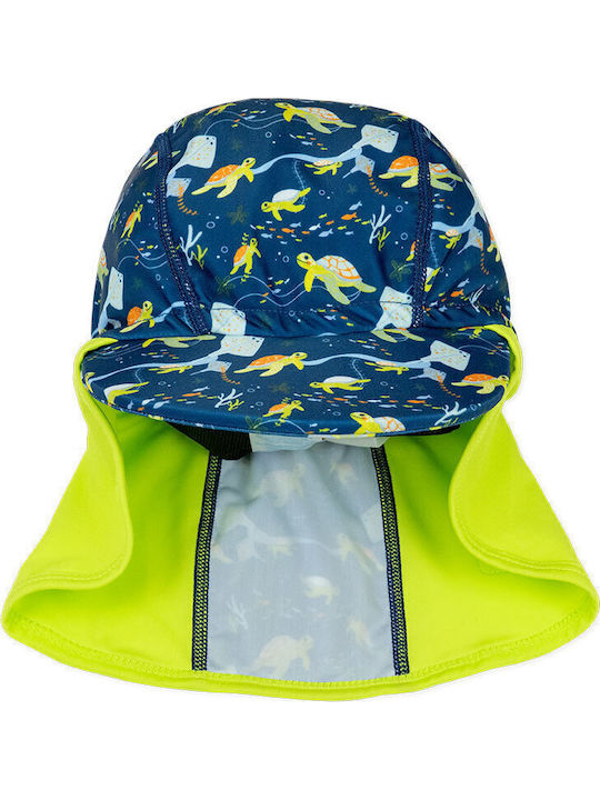 Splash About Kids' Hat Jockey Fabric Sunscreen Multicolour
