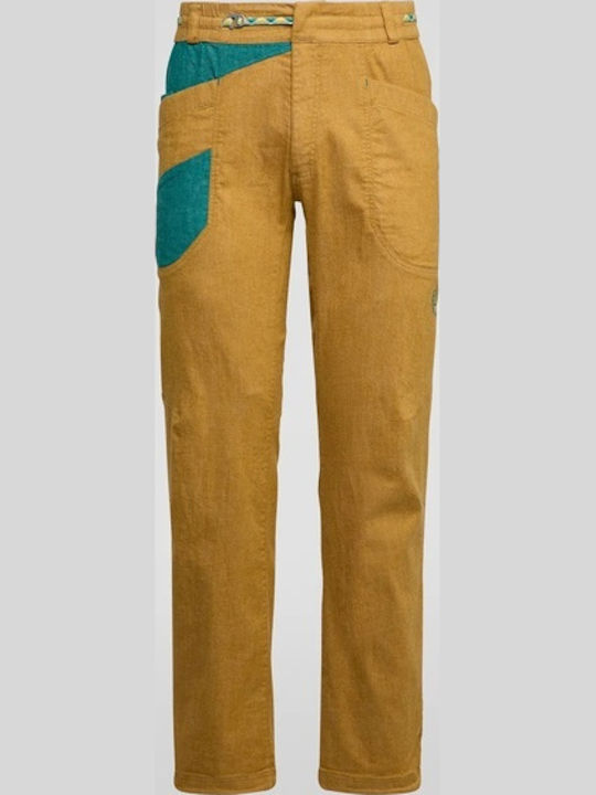 La Sportiva Men's Climbing Long Trousers Yellow