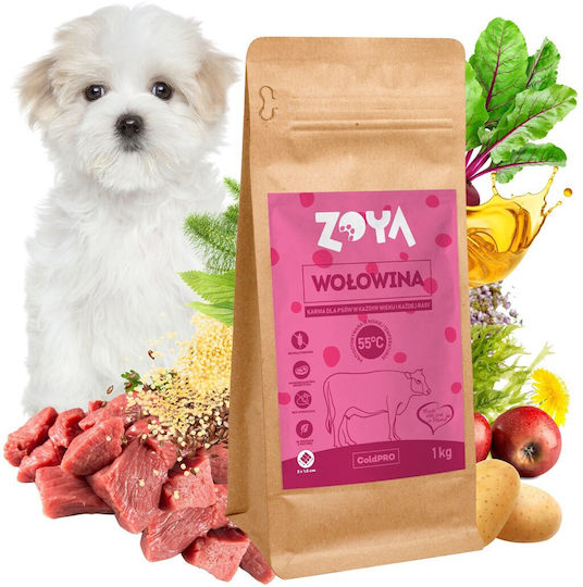 1kg Dry Food for Dogs with Beef