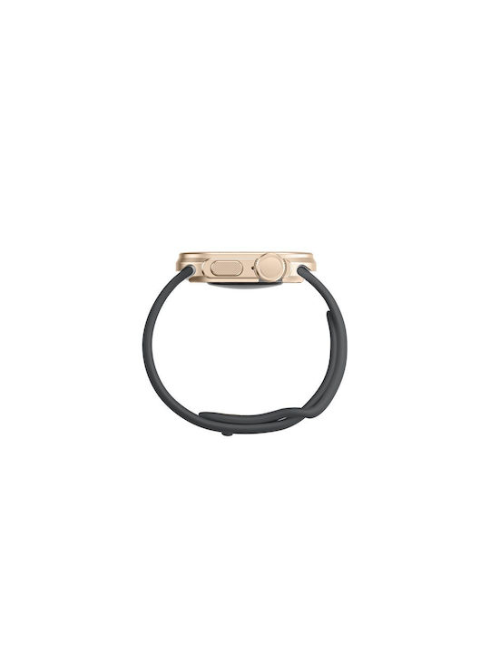 Amazingthing Titan Pro Metal Case Apple Watch 11 46mm Aluminum Gold