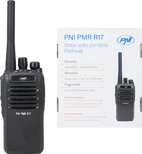 PNI R17 Ασύρματος Πομποδέκτης PMR χωρίς Οθόνη