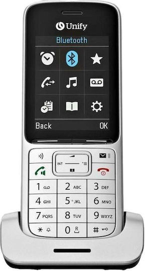 Unify OpenScape DECT Phone SL6 Ασύρματο Τηλέφωνο Ασημί