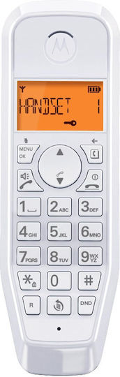 Motorola S1202 Telefon fără fir Duo Alb
