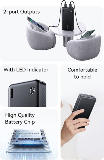 Usams PB83 Power Bank 20000mAh 10W Power Delivery Quick Charge White