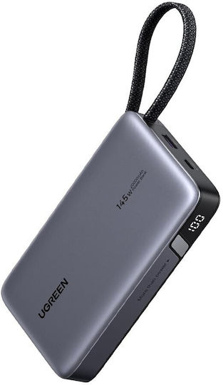 Ugreen PB551 Power Bank 20000mAh 145W με Θύρα USB-A και Θύρα USB-C Power Delivery Γκρι