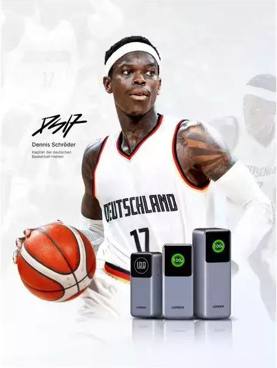 Ugreen PB724 Power Bank 12000mAh 100W with USB-A Port and USB-C Port Power Delivery / Quick Charge 3.0 Gray