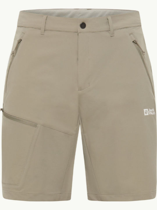 Jack Wolfskin Men's Hiking Short Trousers Green