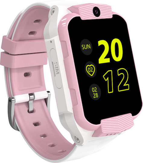 Canyon Cindy Smartwatch με SIM (Ροζ)