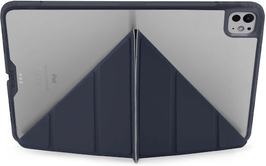 Pipetto Origami No1 Case Compatible Ipad Pro 11 Inch 2024 Dark Blue