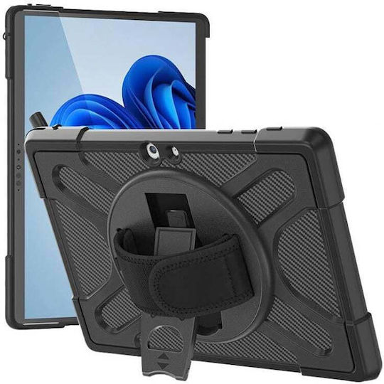 eSTUFF Back Cover Μαύρη (Microsoft Surface Go 4, Go 3, Go 2)