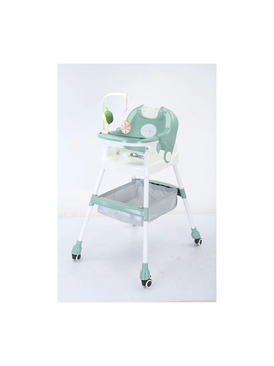 Alista Home Scaun Înalt De Masă Bebe Verde
