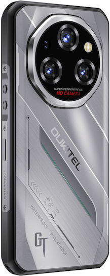 Oukitel WP62 5G Dual SIM (16/512GB) Ανθεκτικό Smartphone Silver