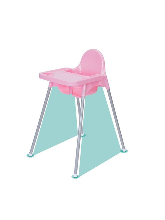 Alista Home Scaun Înalt De Masă Bebe Roz